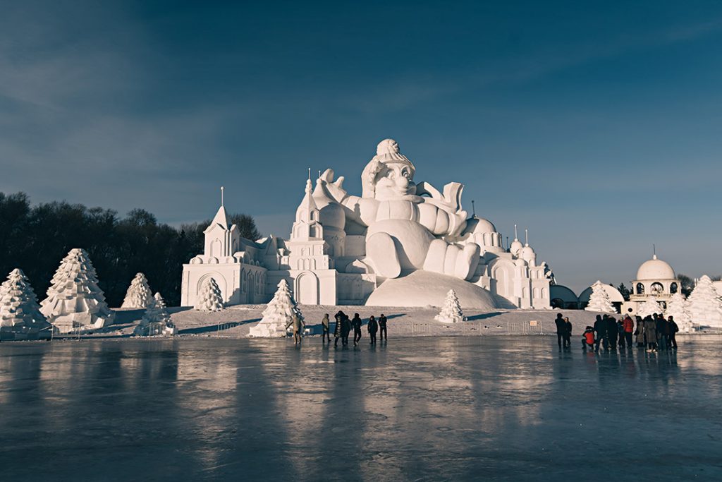 The Snow & Ice Festival in Harbin - China by DOMINIK PHOTOGRAPHY