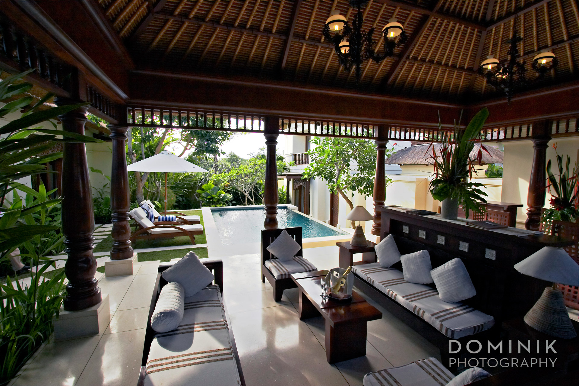 Terrace at Pat Mase Hotel Bali