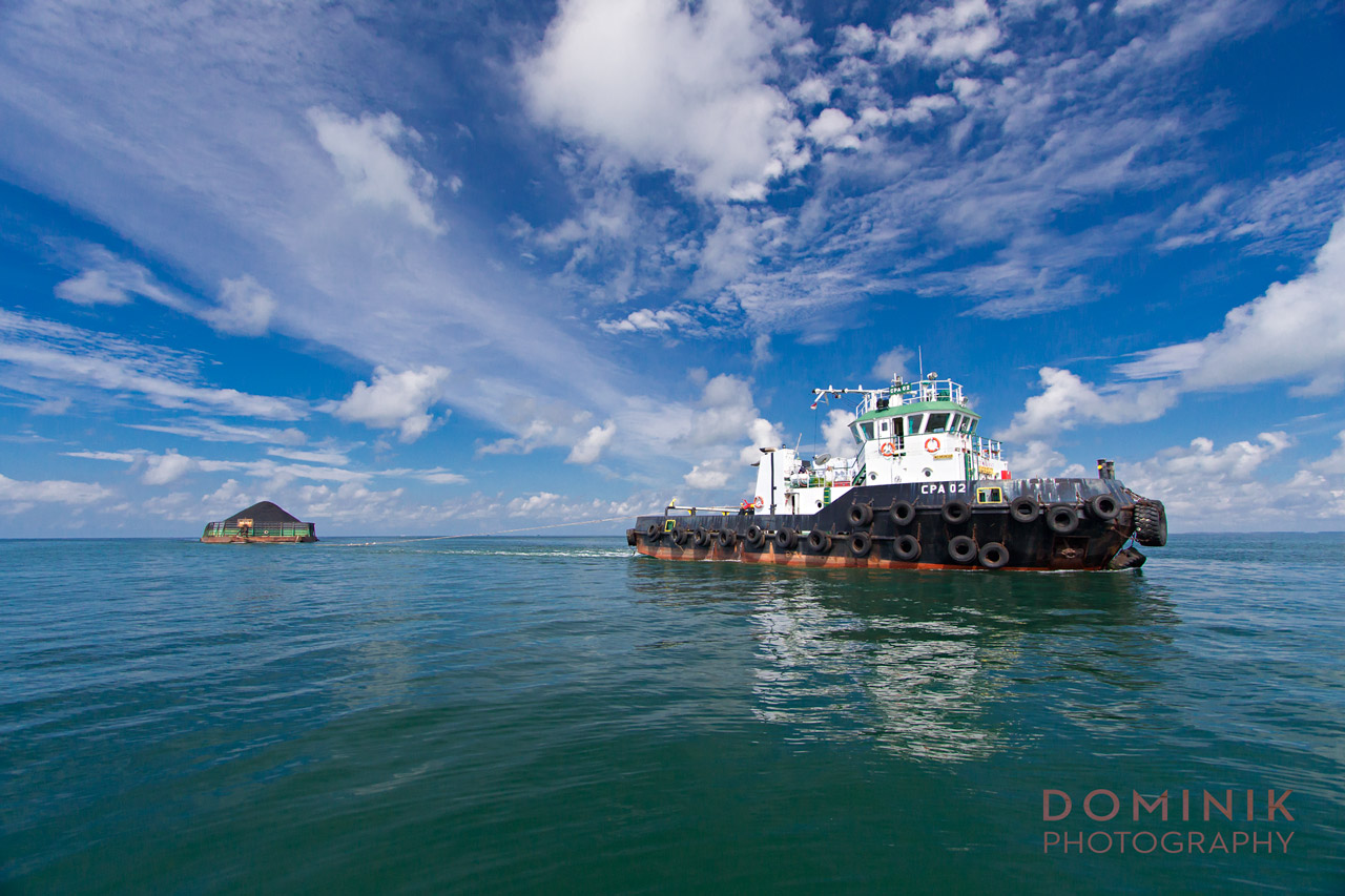 Mining Shipping Photographer Video Indonesia