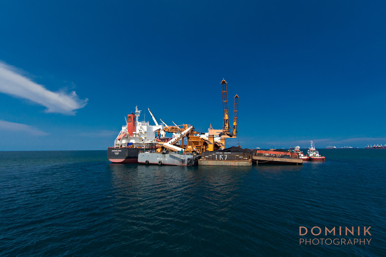Maritime Mining Industry Photographer Video Indonesia