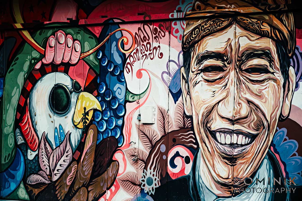 Mural di Solo Jokowi